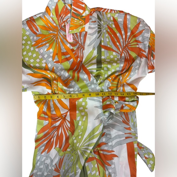 Dress Forum Los Angeles Tropical Print Maxi Dress Size Medium - Picture 17 of 17